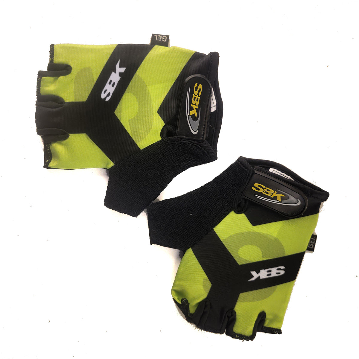 Guantes cortos LCL-59983 Lycra estampada x Docena