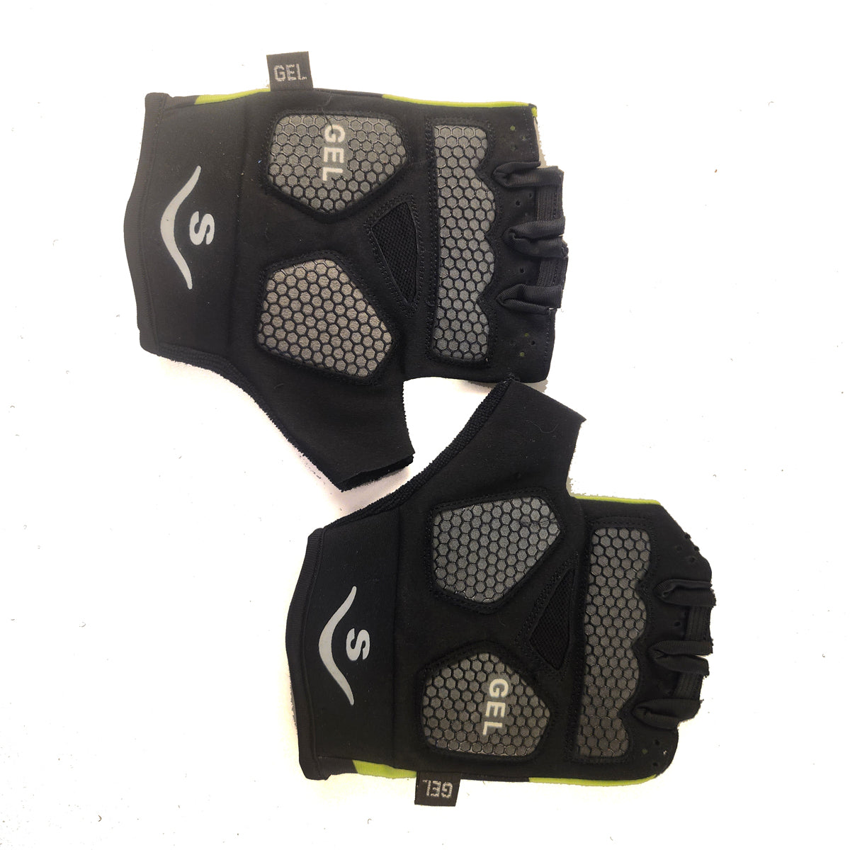 Guantes cortos LCL-59983 Lycra estampada x Docena