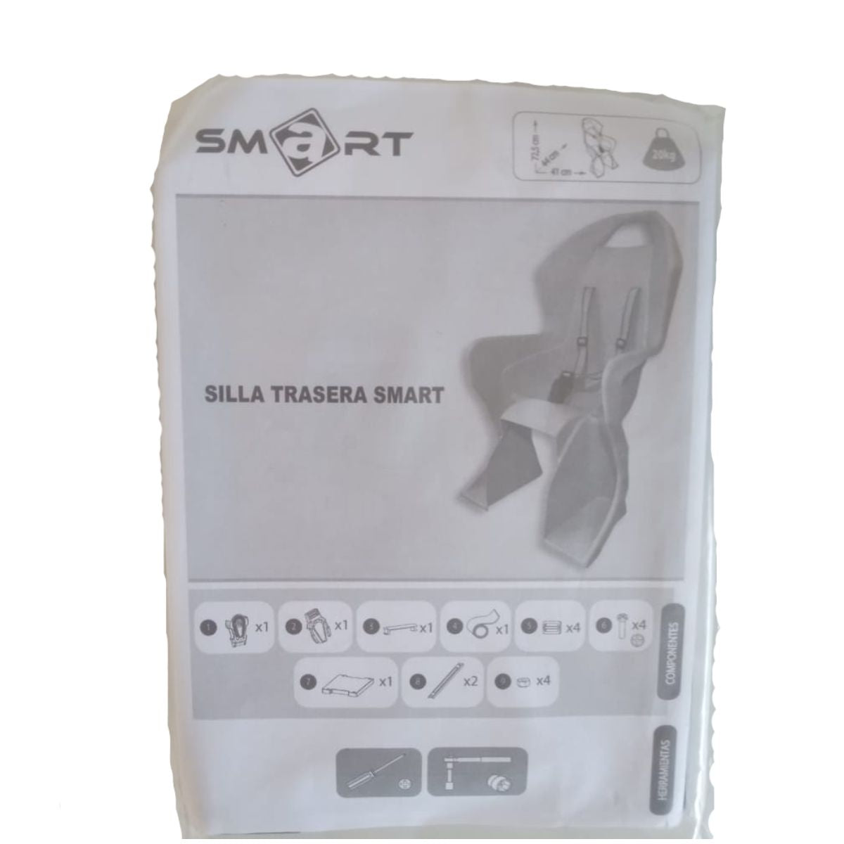 Silla trasera con apoya cabeza SMART