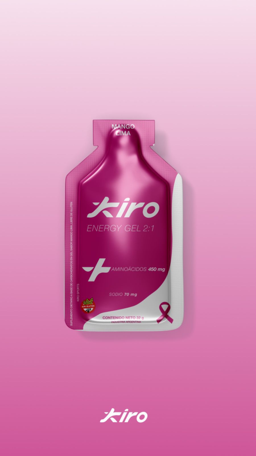 Energy Gel Plain Mango Lima Kiro x 14U