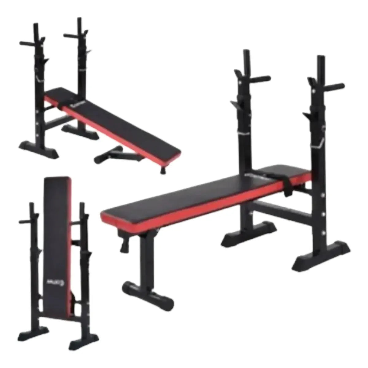 Banco de entrenamiento Pecho y pesas Plegable