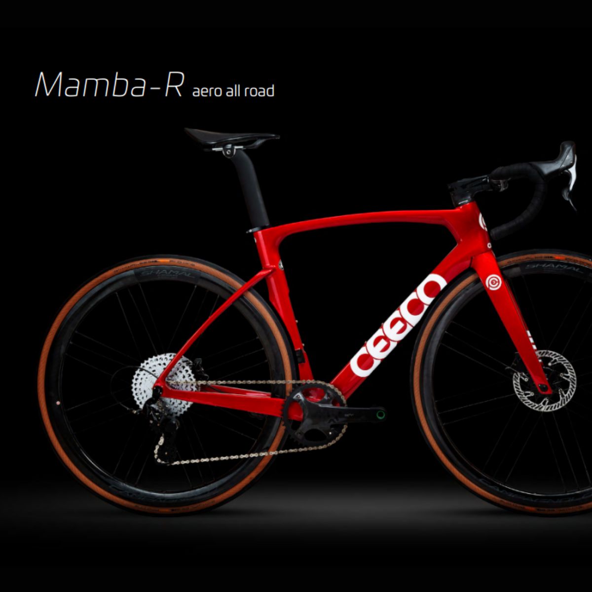 Cuadro CEEPO Mamba-R frameset 2022 Red white