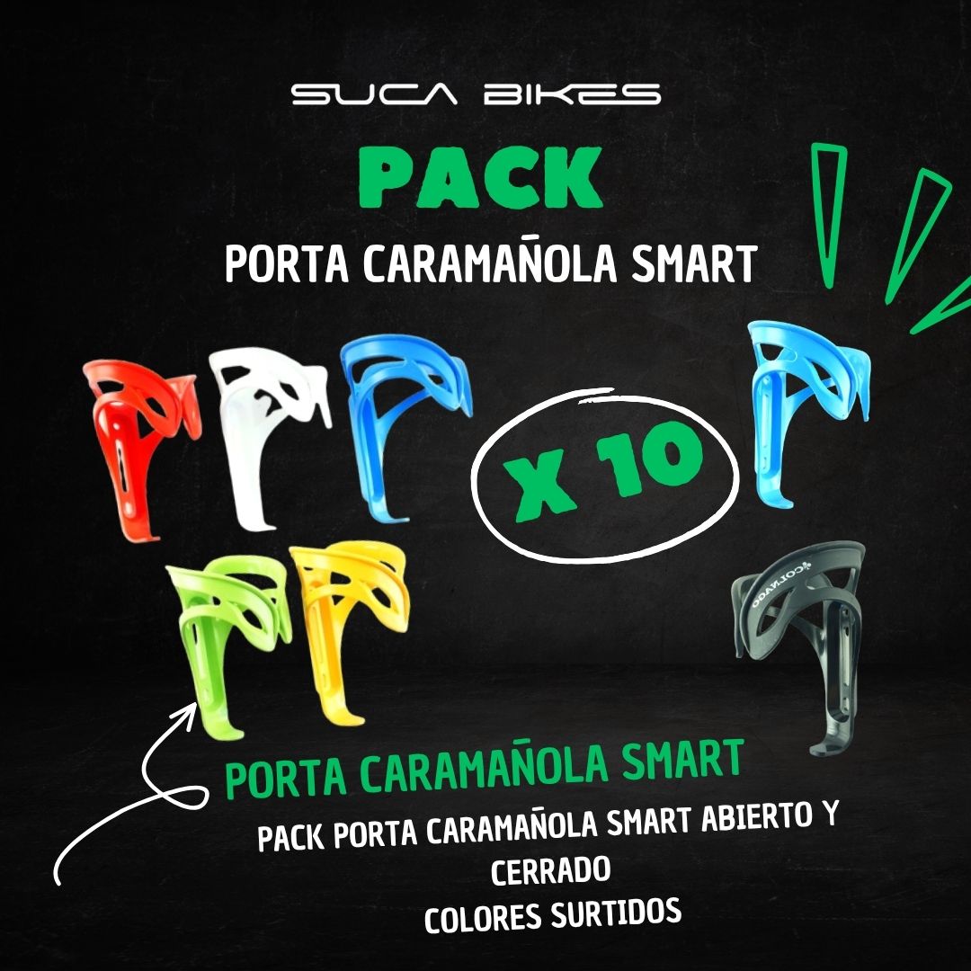 Pack porta caramañola Smart Abierto y cerrado