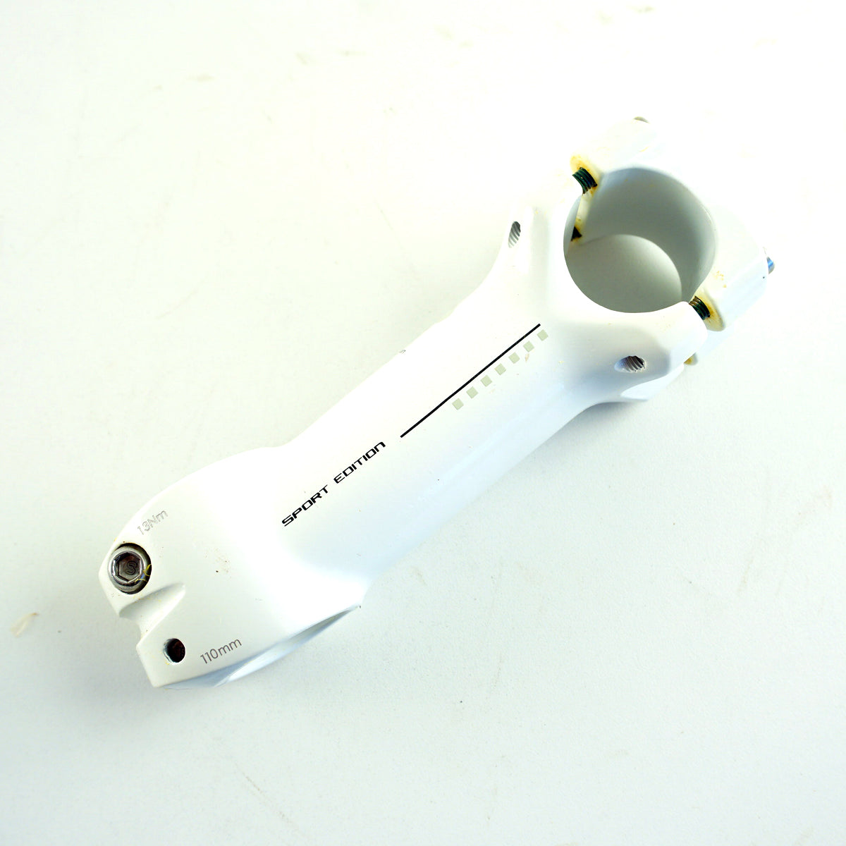 Stem Aluminio 31.8 Blanco 100MM