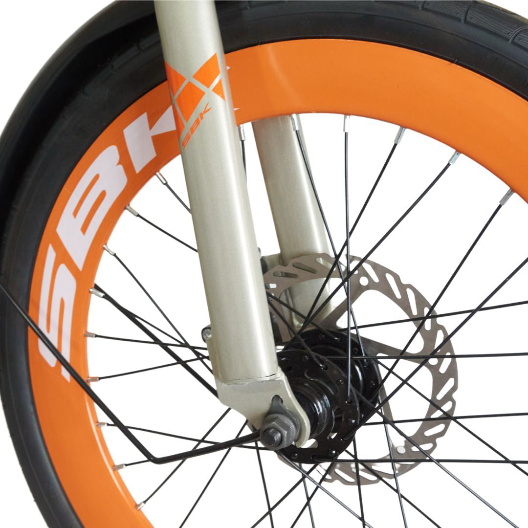 Bicicleta sbk discount plegable rodado 20